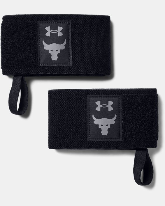 Unisex Project Rock Wrist Wraps in Black image number 0